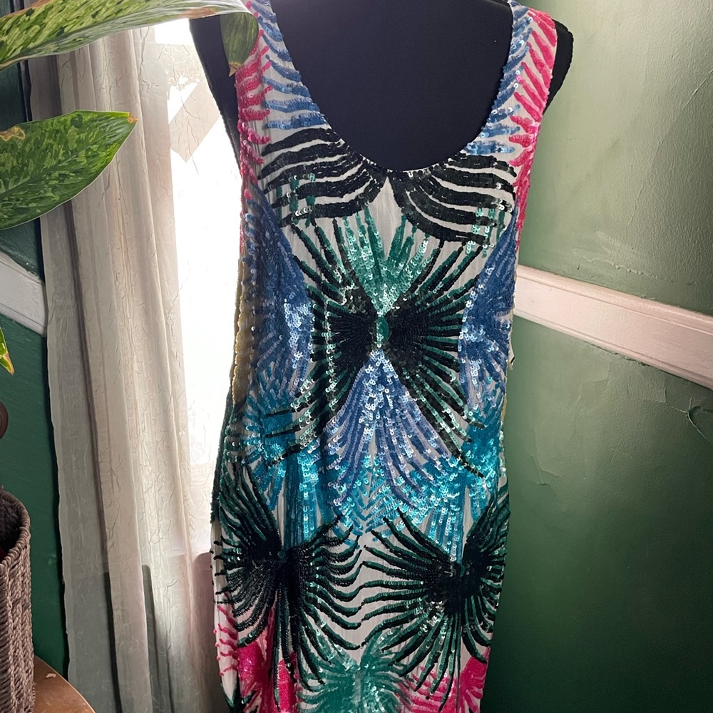 Alexia Admor Sequin Shift Dress NWT